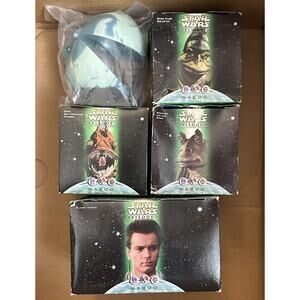 1999 STAR WARS Episode 1 - KFC TACO BELL PIZZA HUT Toys Lot of 5 Figures NEW